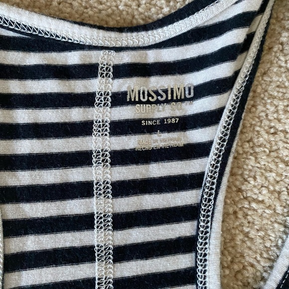 Mossimo Striped Razorback Tank Top - Picture 3 of 3